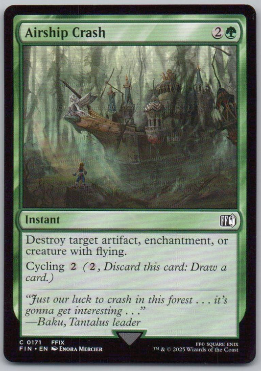 Airship Crash 171 Normal Instant Card - FINAL FANTASY