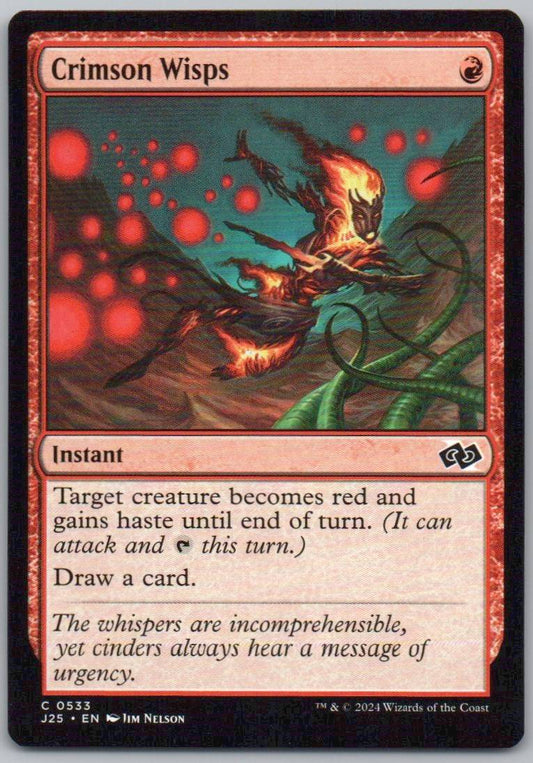 Crimson Wisps 533 0 Instant Card - Foundations Jumpstart