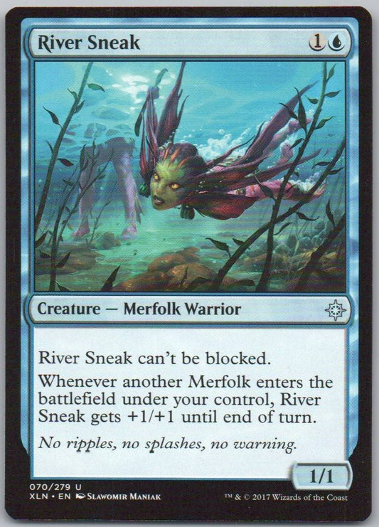 River Sneak 70 Normal Creature Card - Ixalan