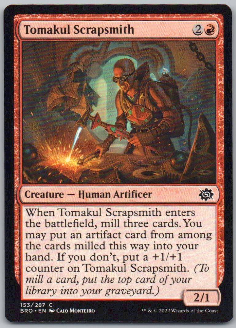 Tomakul Scrapsmith 153 Normal Creature Card - The Brothers' War