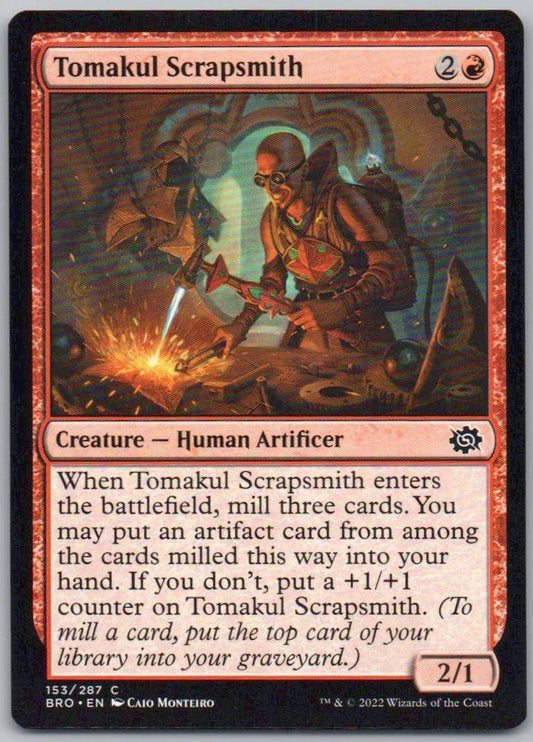 Tomakul Scrapsmith 153 Normal Creature Card - The Brothers' War