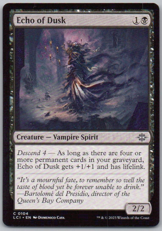Echo of Dusk 104 0 Creature Card - The Lost Caverns of Ixalan