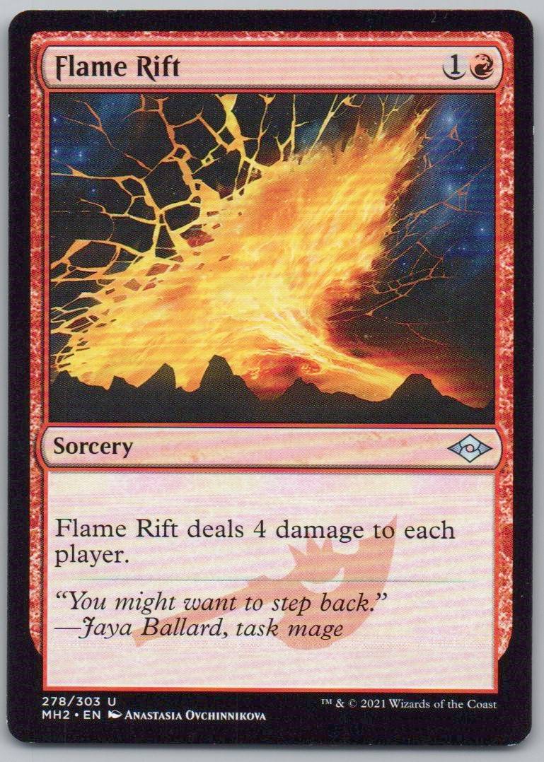 Flame Rift 278 Normal Sorcery Card - Modern Horizons 2