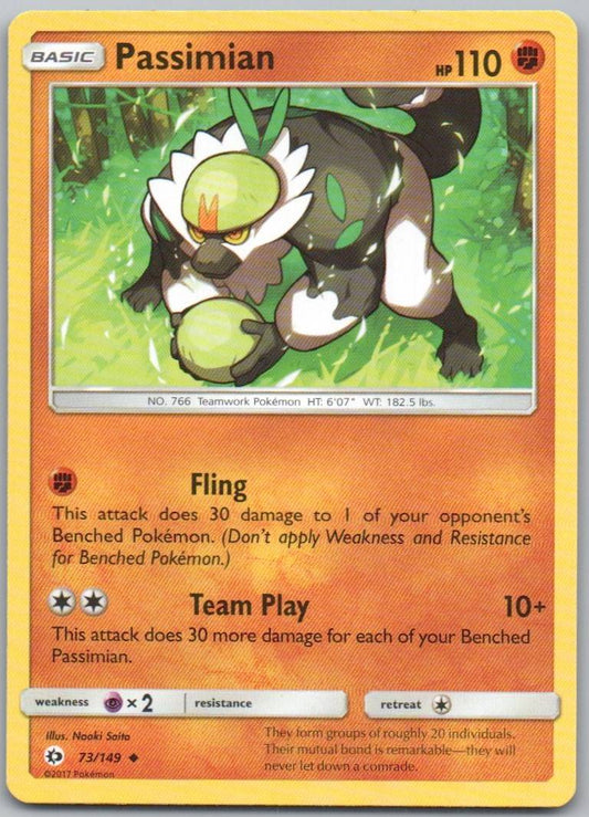 Passimian 73 Normal Fighting Card - Sun & Moon Base
