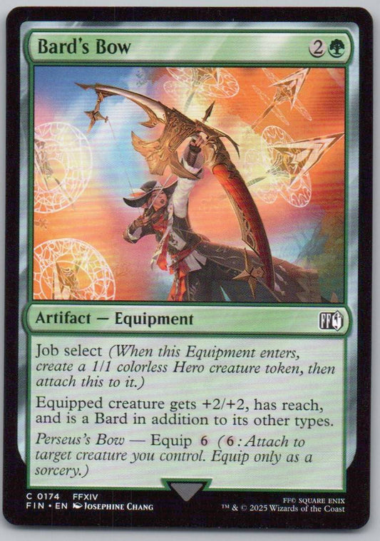 Bard's Bow 174 Normal Artifact Card - FINAL FANTASY