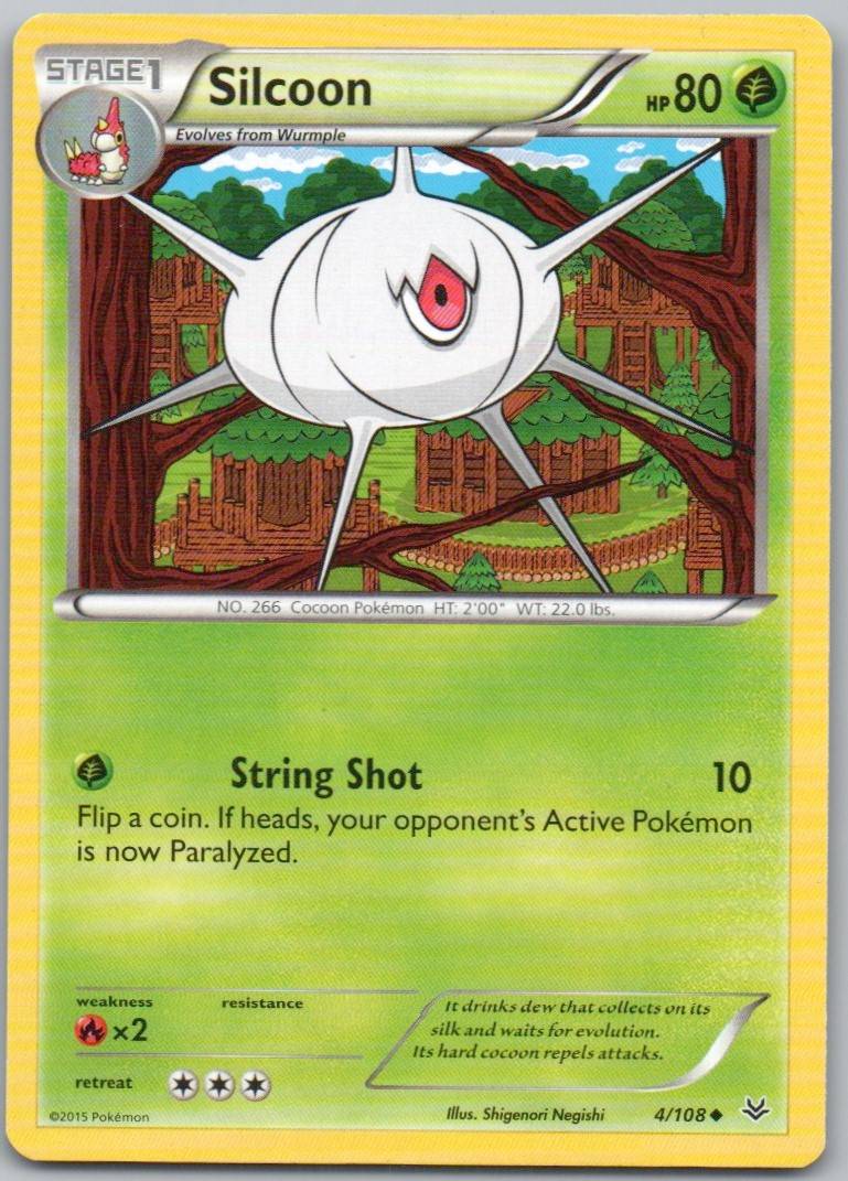 Silcoon 004 Normal Grass Card - Roaring Skies