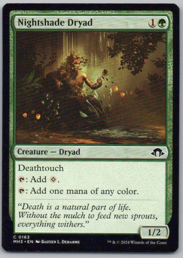 Nightshade Dryad 163 0 Creature Card - Modern Horizons 3