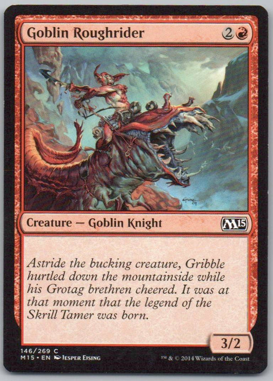 Goblin Roughrider 146 Normal Creature Card - Magic 2015