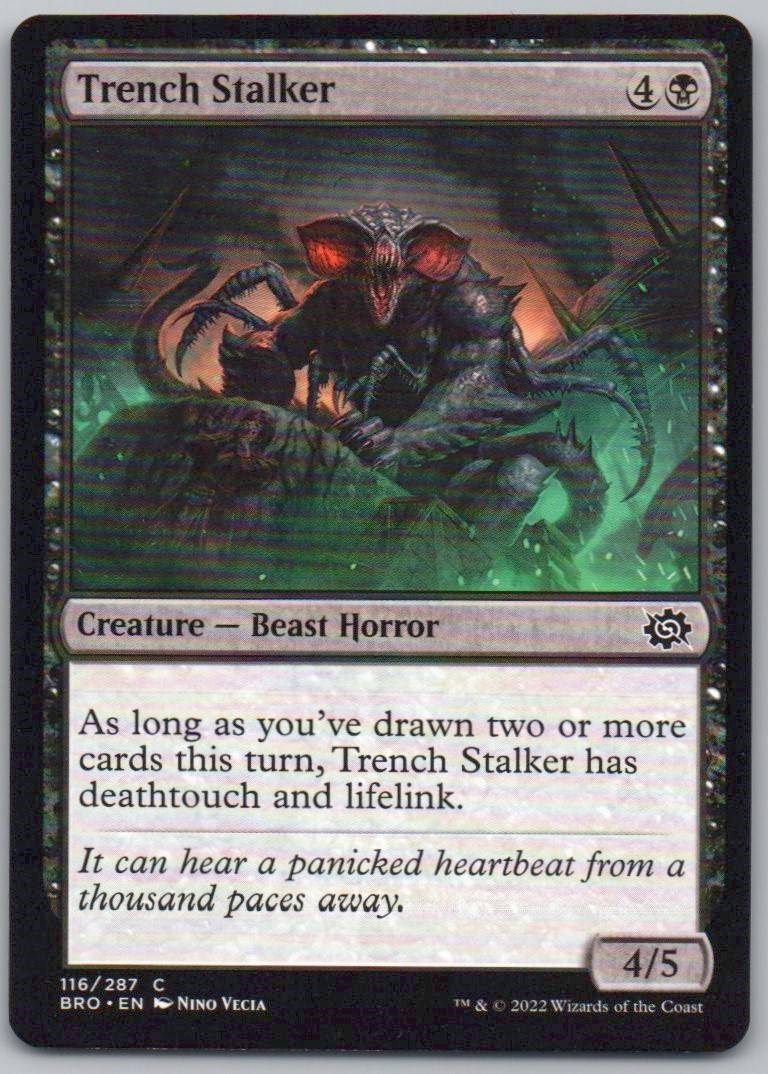 Trench Stalker 116 Normal Creature Card - The Brothers' War