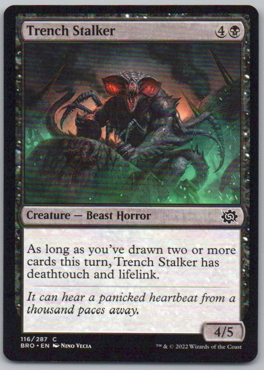 Trench Stalker 116 Normal Creature Card - The Brothers' War