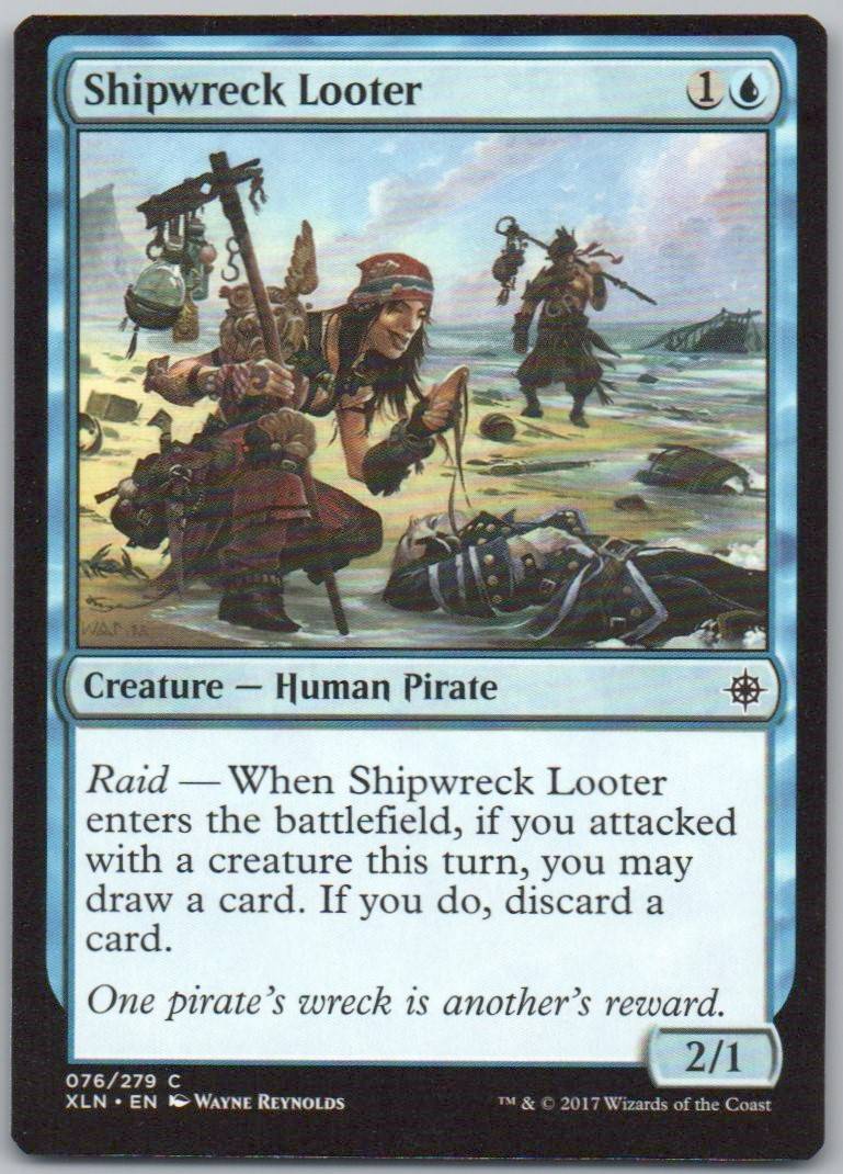 Shipwreck Looter 76 Normal Creature Card - Ixalan