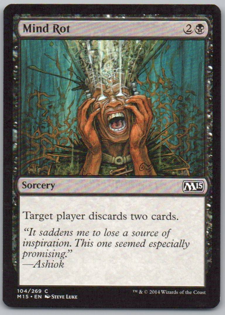 Mind Rot 104 Normal Sorcery Card - Magic 2015