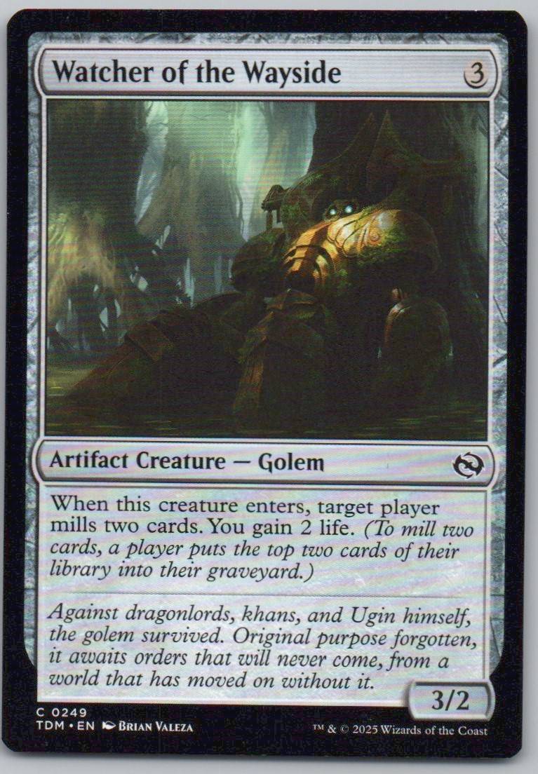 Watcher of the Wayside 249 Normal Artifact Card - Tarkir: Dragonstorm