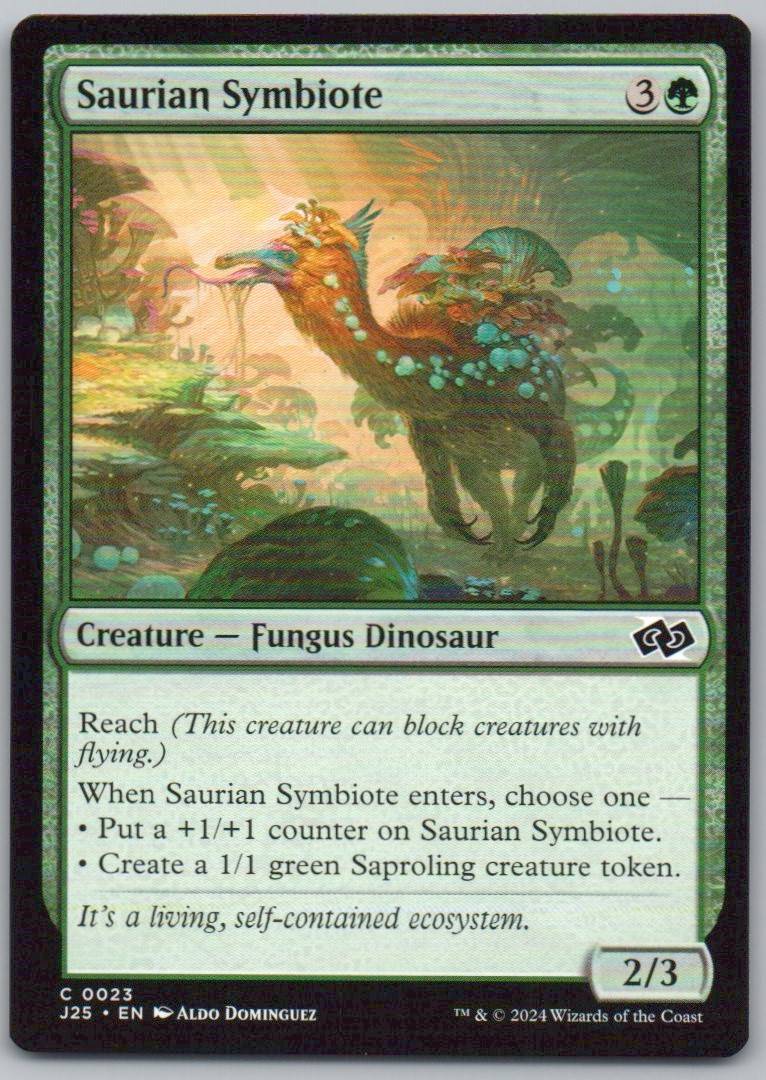 Saurian Symbiote 23 0 Creature Card - Foundations Jumpstart