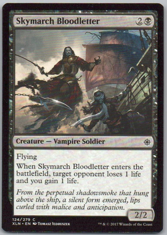 Skymarch Bloodletter 124 Normal Creature Card - Ixalan