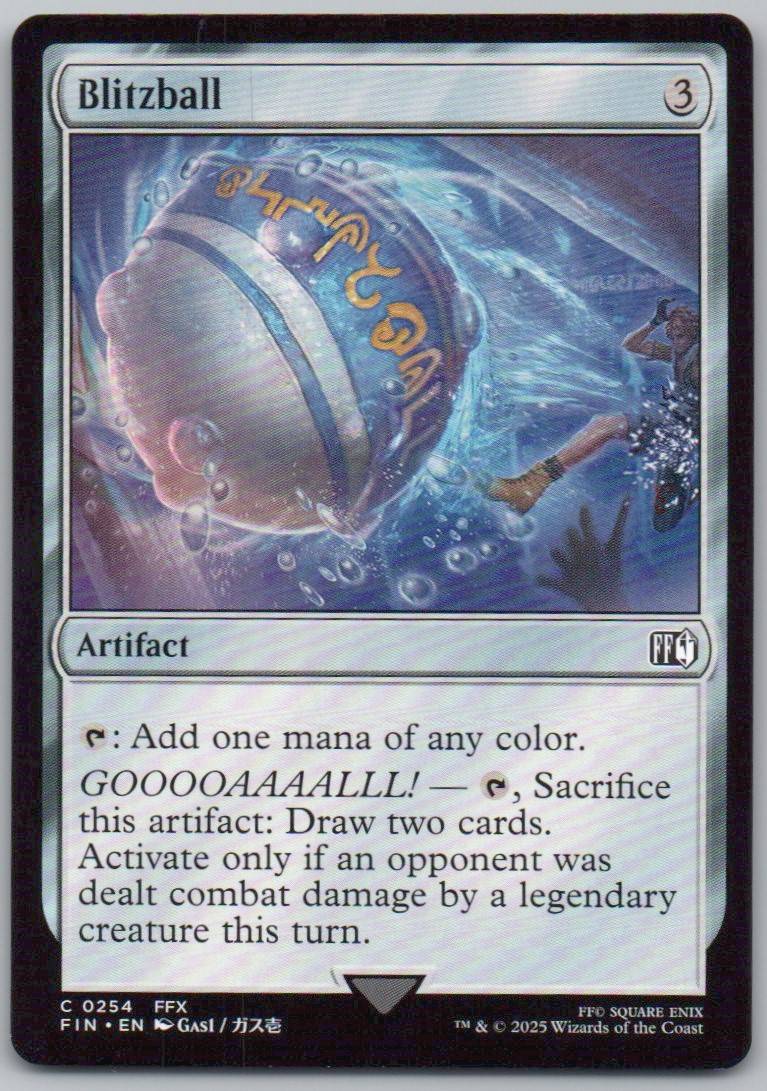 Blitzball 254 Normal Artifact Card - FINAL FANTASY
