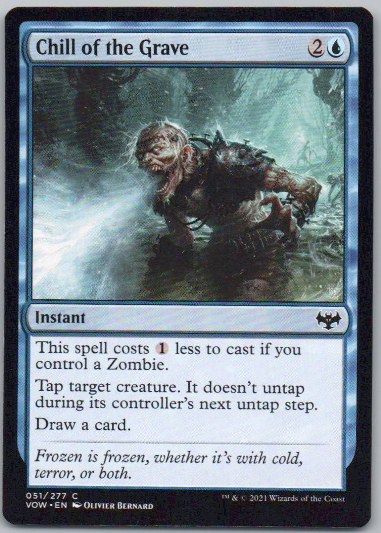 Chill of the Grave 51 Normal Instant Card - Innistrad: Crimson Vow