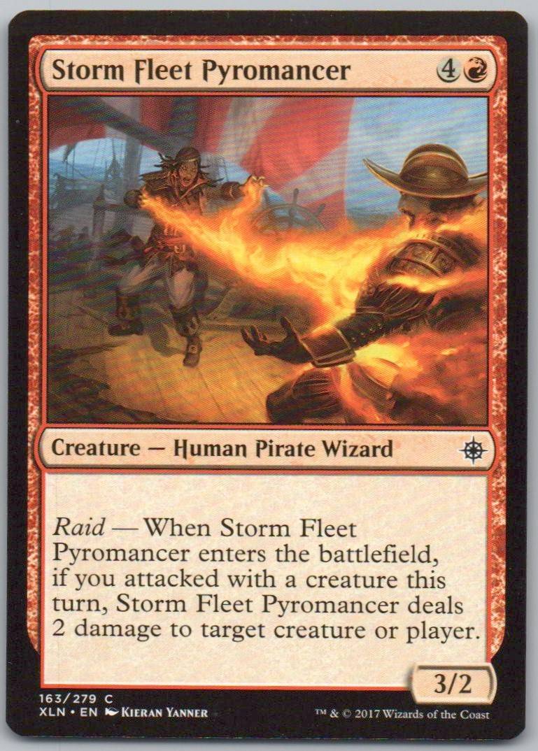 Storm Fleet Pyromancer 163 Normal Creature Card - Ixalan