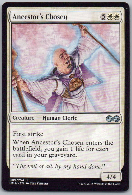 Ancestor's Chosen 9 Normal Creature Card - Ultimate Masters
