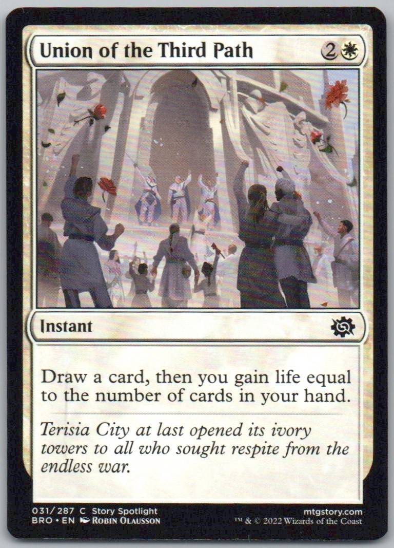 Union of the Third Path 31 Normal Instant Card - The Brothers' War