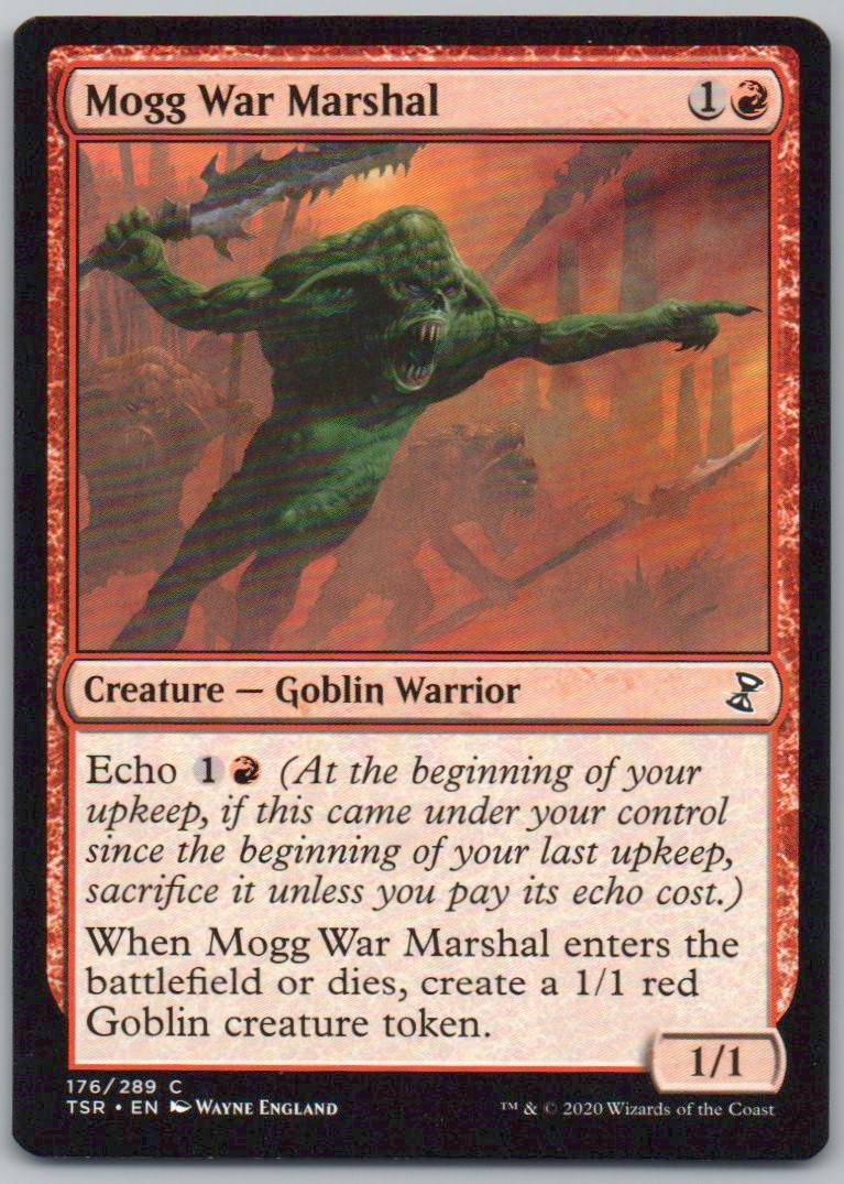 Mogg War Marshal 176 Normal Creature Card - Time Spiral: Remastered