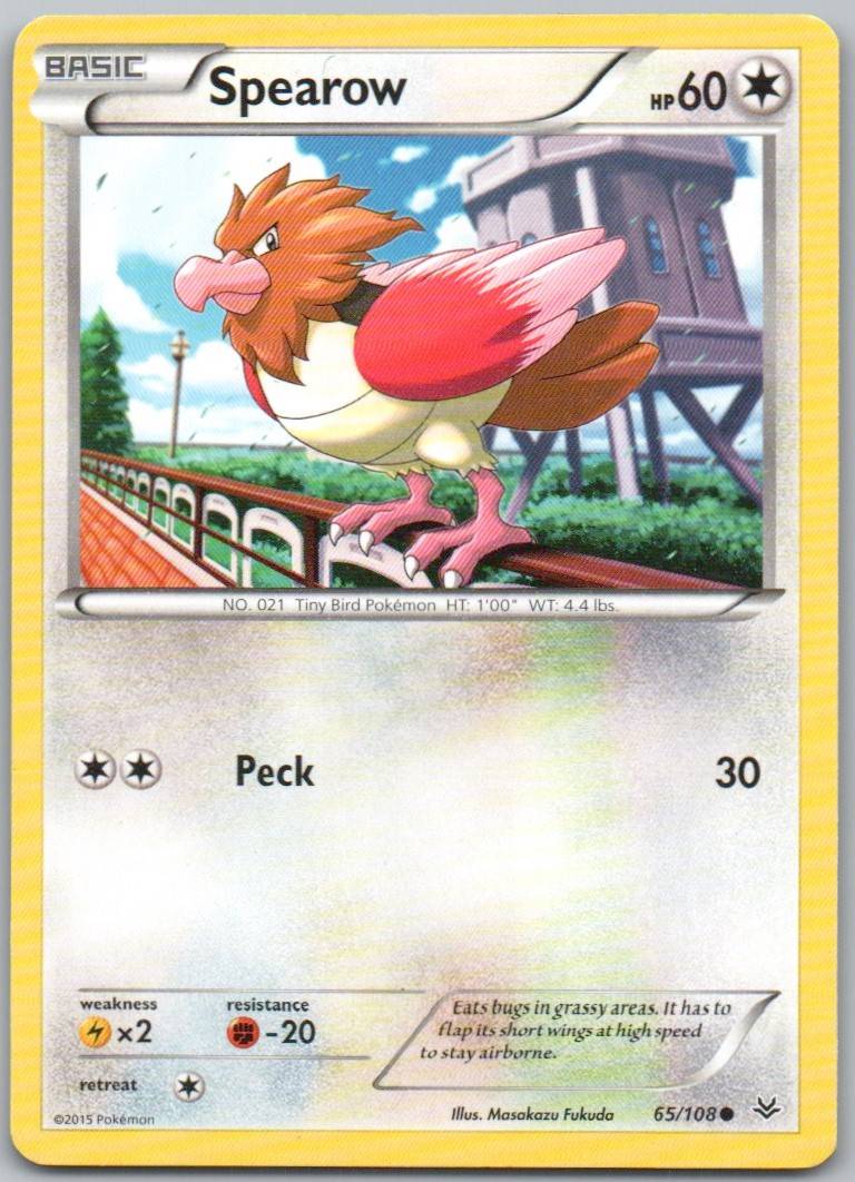 Spearow 065 Normal Colorless Card - Roaring Skies