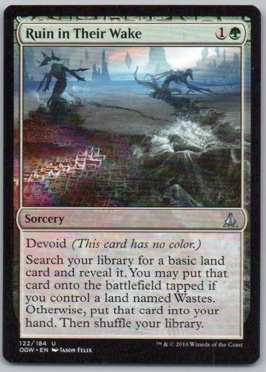 Ruin in Their Wake 122 Normal Sorcery Card - Oath of the Gatewatch