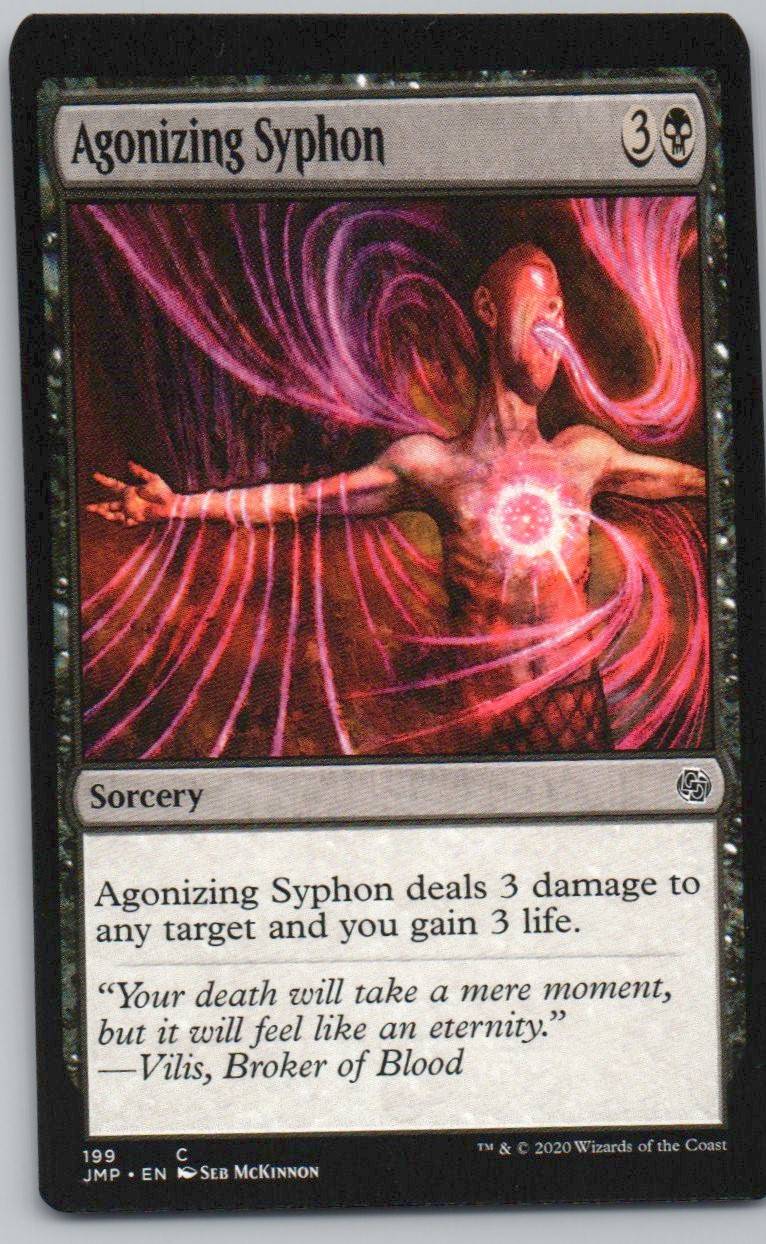 Agonizing Syphon 199 0 Sorcery Card - Jumpstart