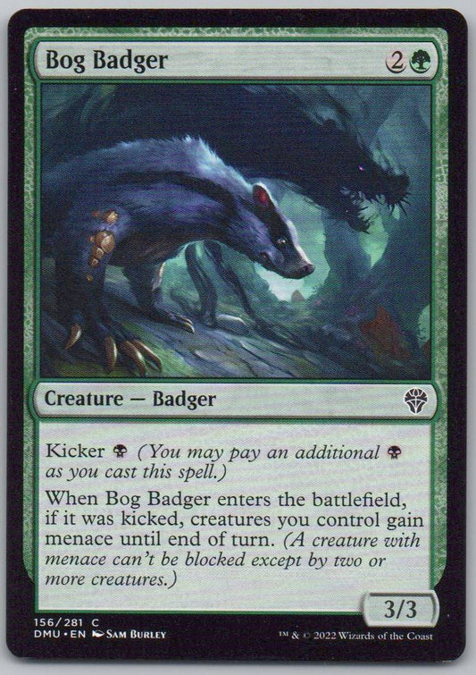 Bog Badger 156 Normal Creature Card - Dominaria United