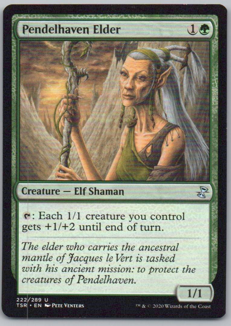 Pendelhaven Elder 222 Normal Creature Card - Time Spiral: Remastered