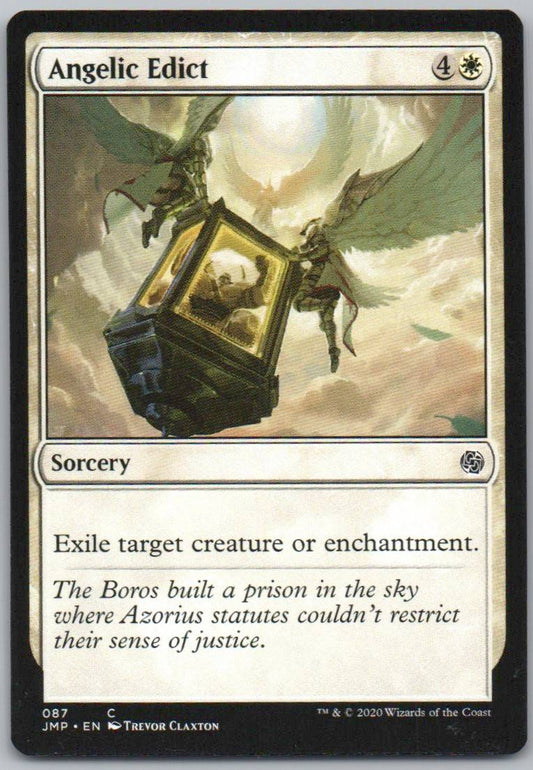 Angelic Edict 87 0 Sorcery Card - Jumpstart