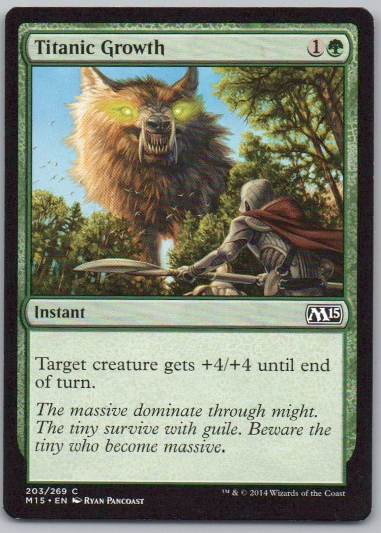 Titanic Growth 201 Normal Instant Card - Magic Origins