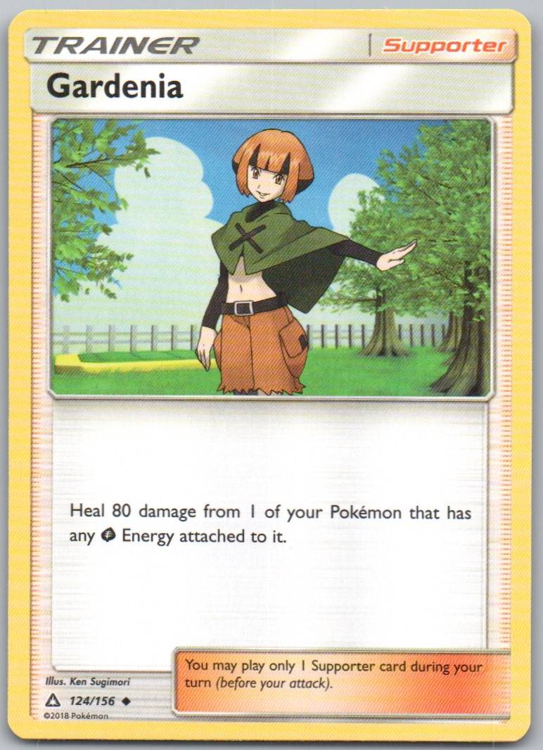 Gardenia 124 Normal Trainer Card - Ultra Prism