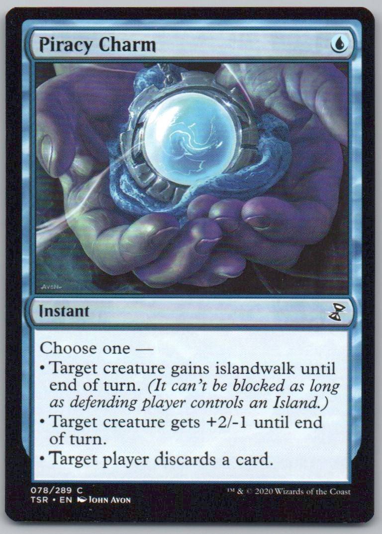 Piracy Charm 78 Normal Instant Card - Time Spiral: Remastered