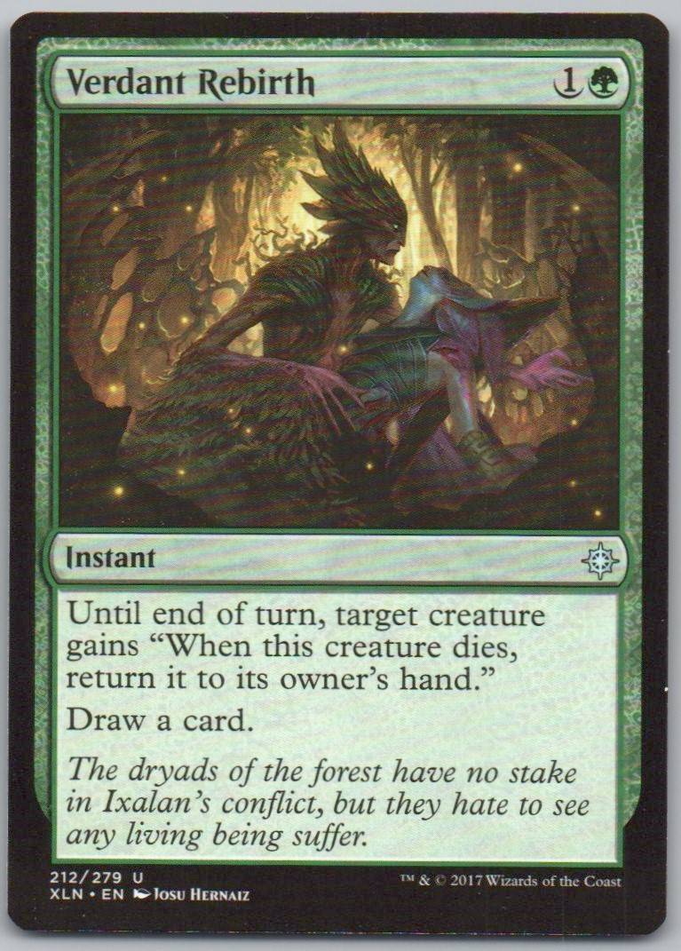 Verdant Rebirth 212 Normal Instant Card - Ixalan