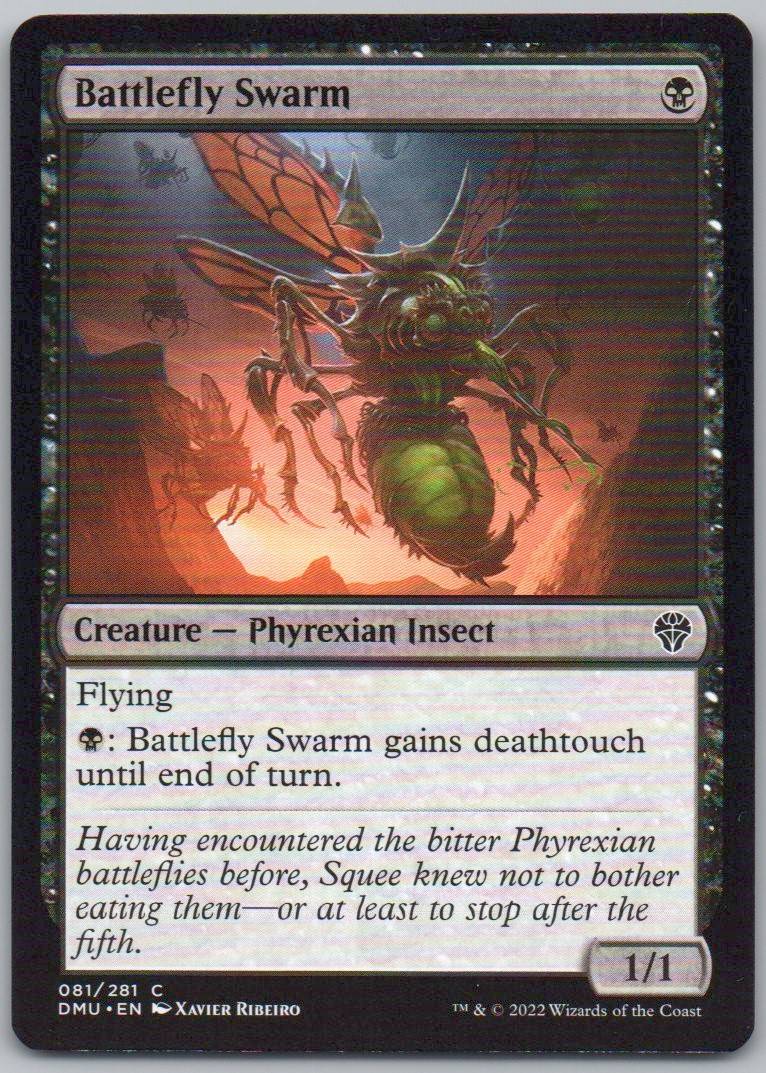 Battlefly Swarm 81 Normal Creature Card - Dominaria United