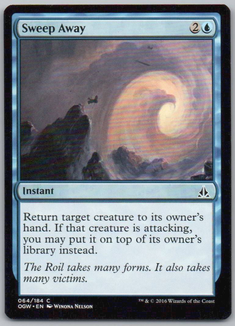 Sweep Away 64 Normal Instant Card - Oath of the Gatewatch