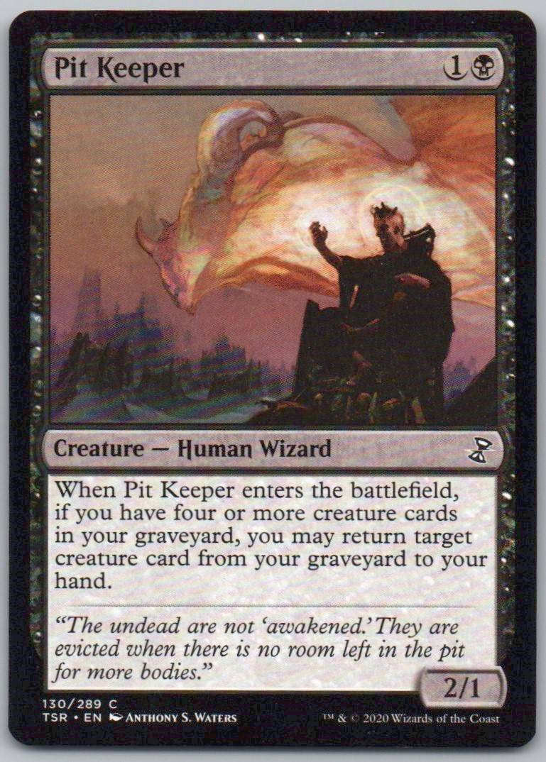 Pit Keeper 130 Normal Creature Card - Time Spiral: Remastered
