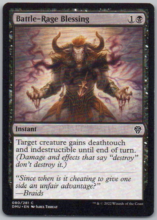 Battle-Rage Blessing 80 Normal Instant Card - Dominaria United