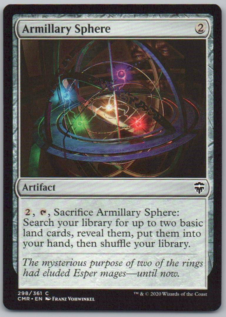 Armillary Sphere 298 Normal Artifact Card - Commander Legends