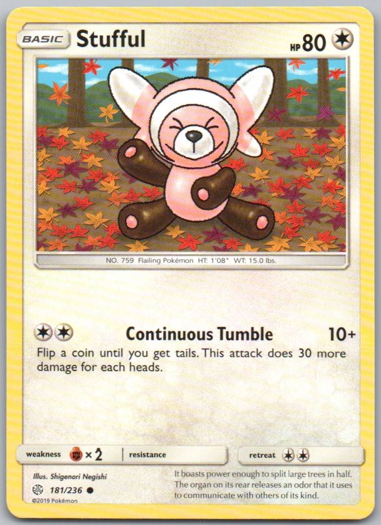 Stufful 181 Normal Colorless Card - Cosmic Eclipse