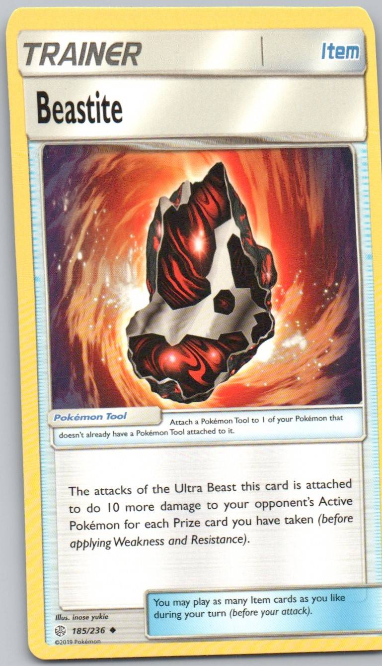 Beastite 185 Normal Trainer Card - Cosmic Eclipse