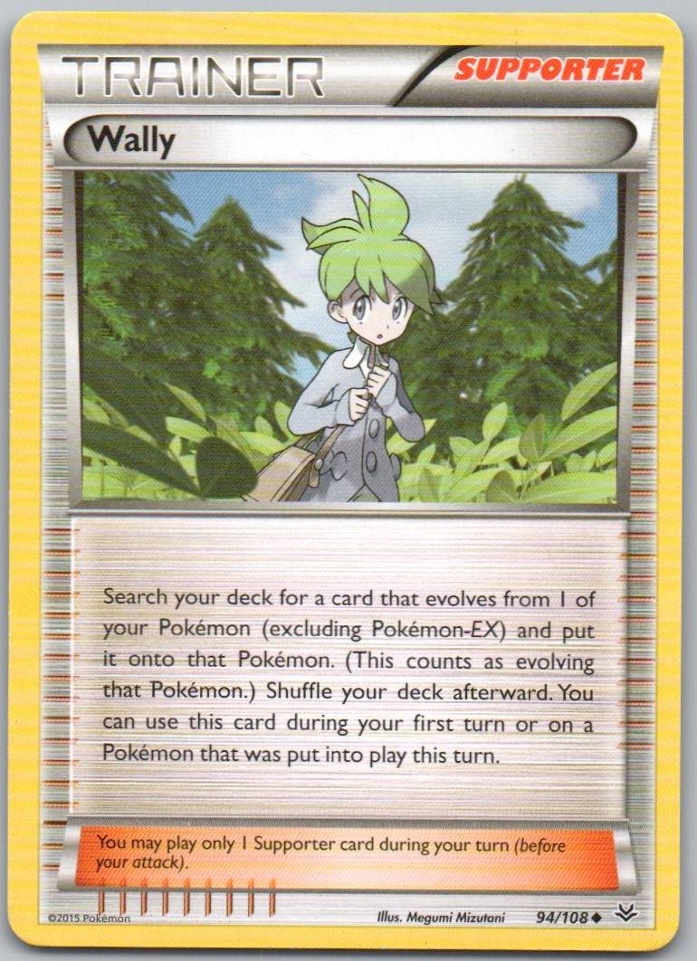 Wally 094 Normal Trainer Card - Roaring Skies