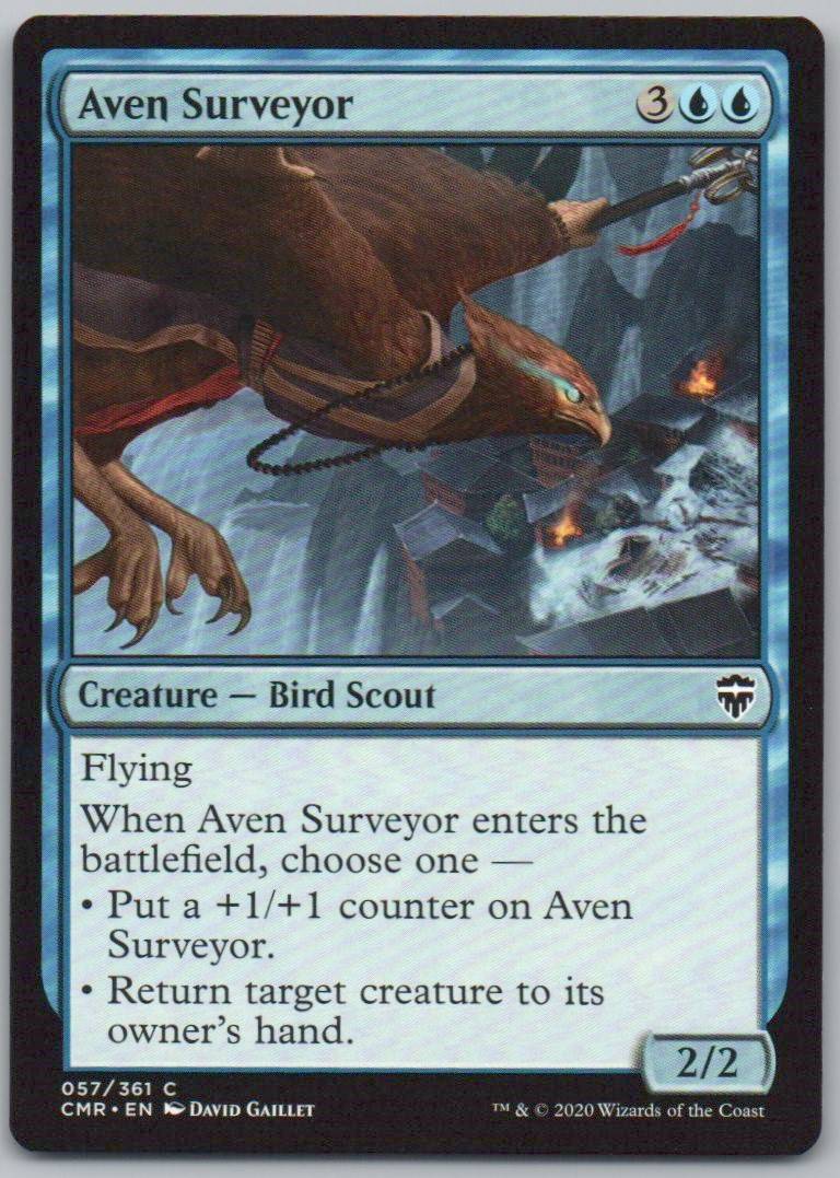 Aven Surveyor 57 Normal Creature Card - Commander Legends