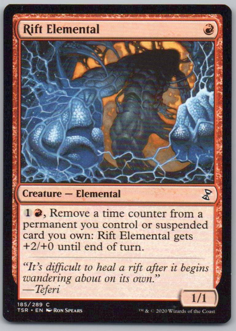 Rift Elemental 185 Normal Creature Card - Time Spiral: Remastered