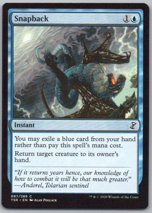 Snapback 87 Normal Instant Card - Time Spiral: Remastered