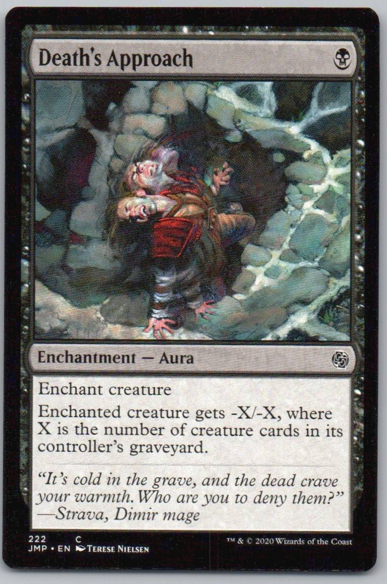 Death's Approach 222 0 Enchantment Card - Jumpstart