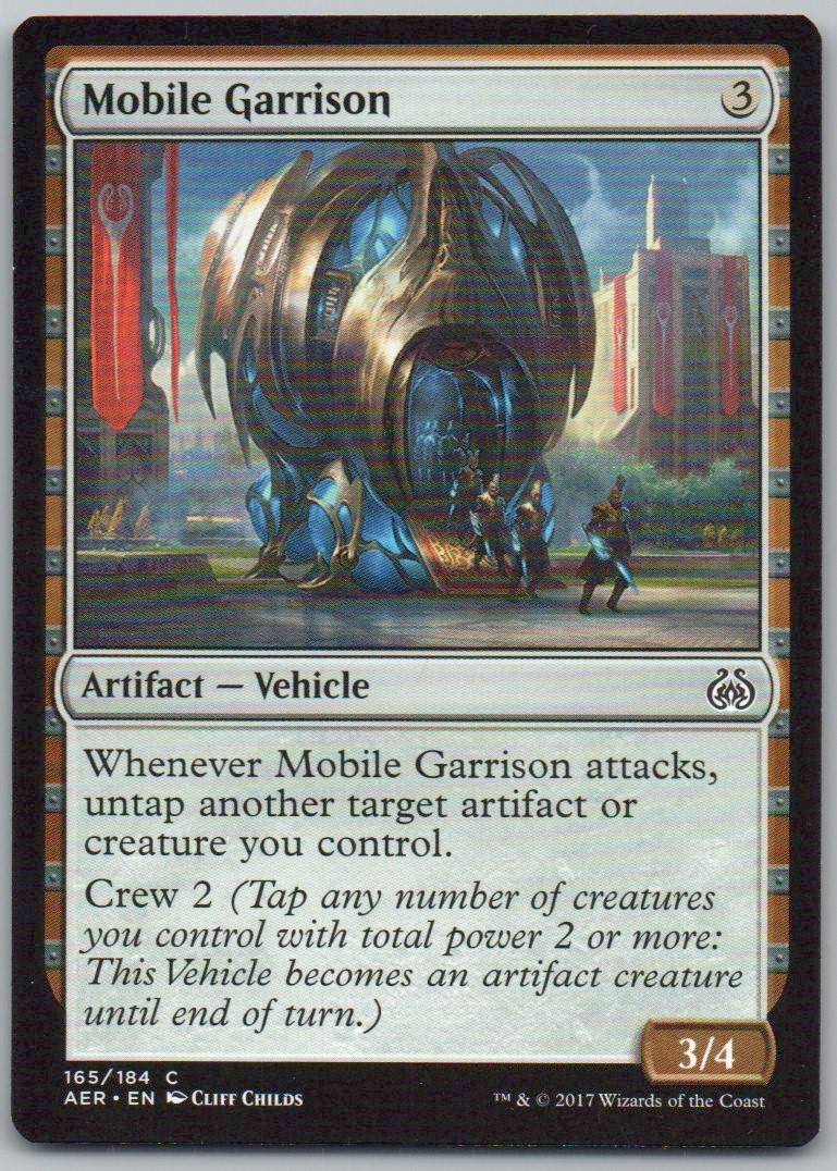 Mobile Garrison 165 Normal Artifact Card - Aether Revolt
