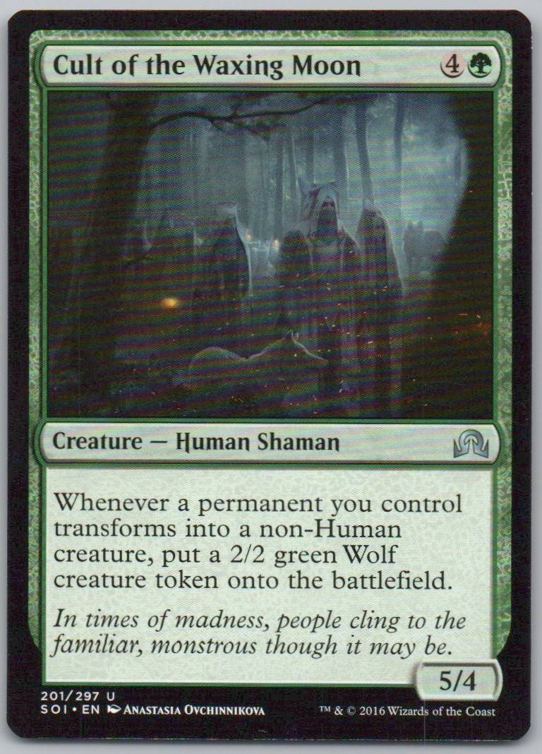 Cult of the Waxing Moon 201 Normal Creature Card - Shadows over Innistrad