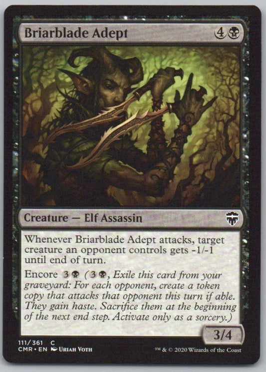 Briarblade Adept 111 Normal Creature Card - Commander Legends